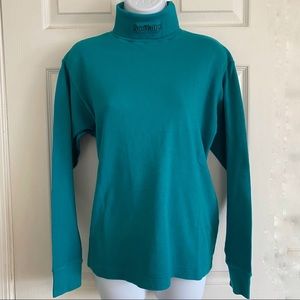 Vintage Medalist Sun Valley Turtleneck Embroidery